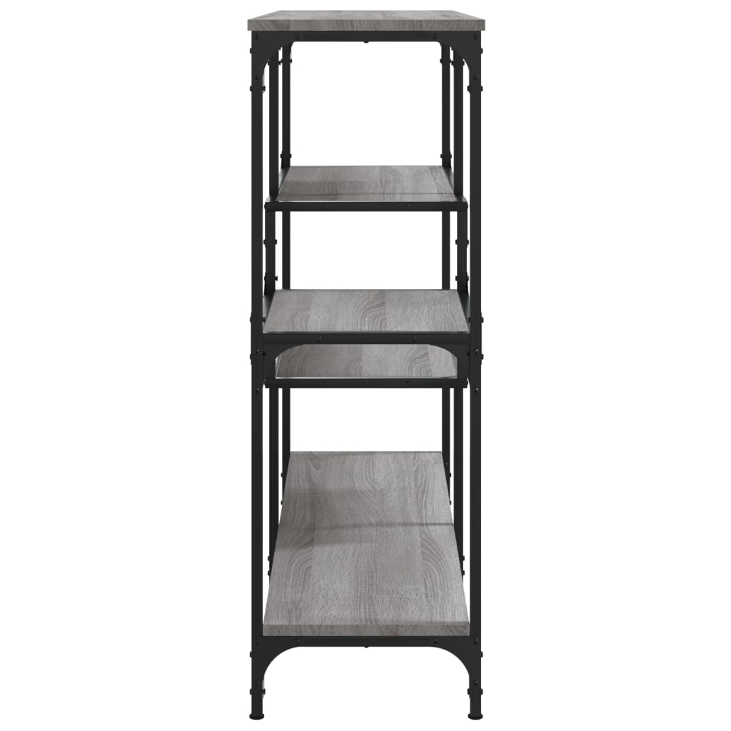 Tavolo Consolle Grigio Sonoma 103x32x95 cm in Legno Multistrato - homemem39