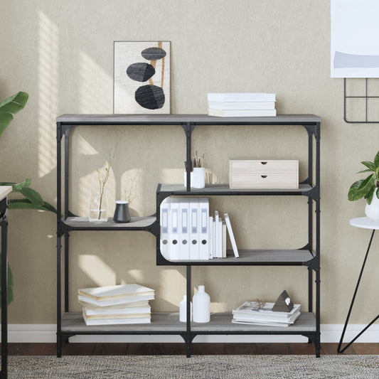 Tavolo Consolle Grigio Sonoma 103x32x95 cm in Legno Multistrato | homemem39