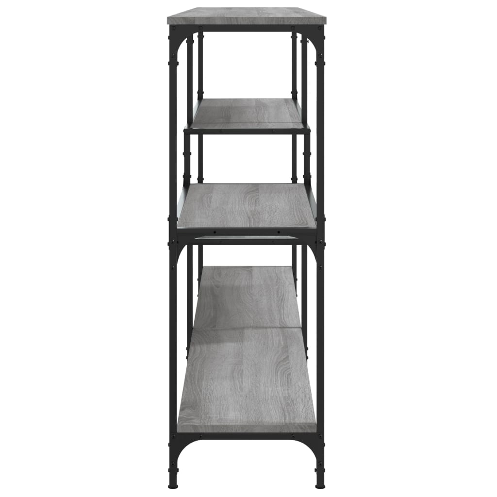Tavolo Consolle Grigio Sonoma 160x32x95 cm in Legno Multistrato | homemem39