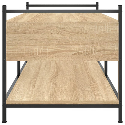 Tavolino da Salotto Rovere Sonoma 99x50x50cm Legno Multistrato | homemem39