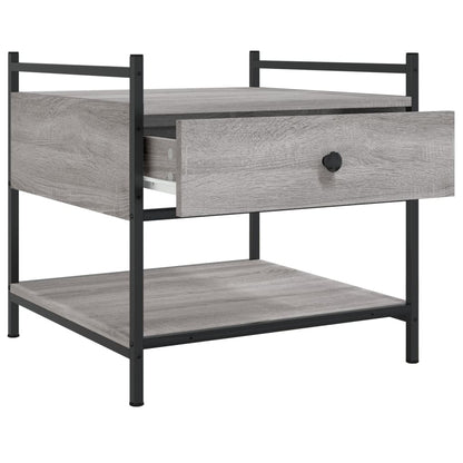 Tavolino da Salotto Grigio Sonoma 50x50x50 cm Legno Multistrato | homemem39
