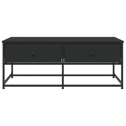 Tavolino da Salotto Nero 100x51x40 cm in Legno Multistrato | homemem39