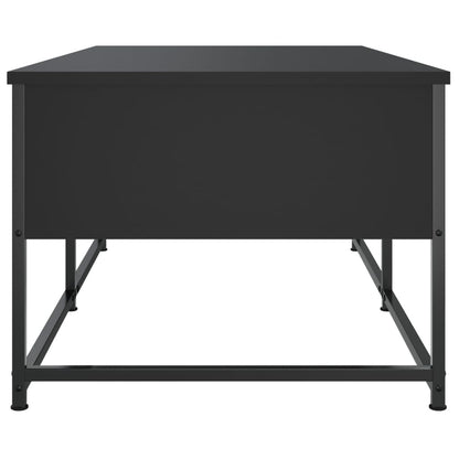 Tavolino da Salotto Nero 100x51x40 cm in Legno Multistrato | homemem39
