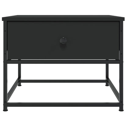 Tavolino da Salotto Nero 51x51x40 cm in Legno Multistrato | homemem39