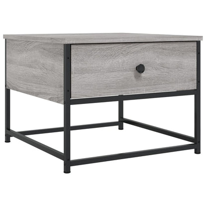 Tavolino da Salotto Grigio Sonoma 51x51x40 cm Legno Multistrato | homemem39