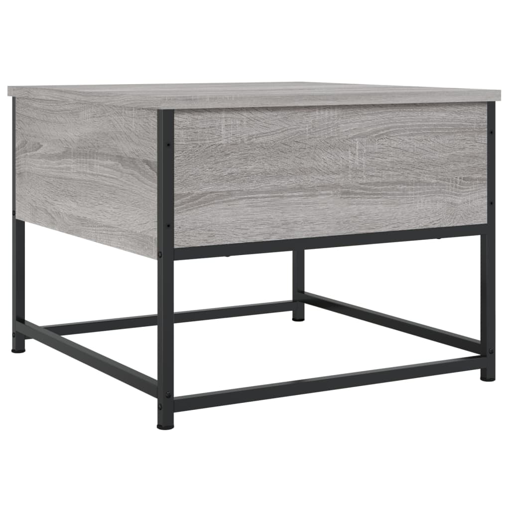 Tavolino da Salotto Grigio Sonoma 51x51x40 cm Legno Multistrato | homemem39