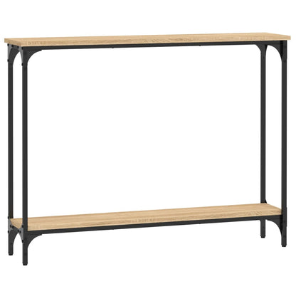 Tavolino Consolle Rovere Sonoma 100x22,5x75cm Legno Multistrato | homemem39