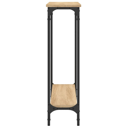 Tavolino Consolle Rovere Sonoma 100x22,5x75cm Legno Multistrato | homemem39