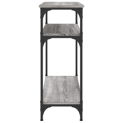 Tavolino Consolle Grigio Sonoma 75x29x75cm in Legno Multistrato | homemem39