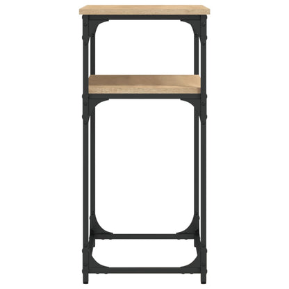 Tavolino Consolle Rovere Sonoma 75x35,5x75cm Legno Multistrato | homemem39