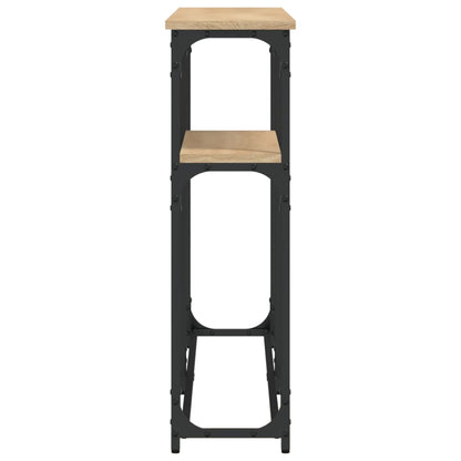 Tavolino Consolle Rovere Sonoma 145x22,5x75cm Legno Multistrato - homemem39