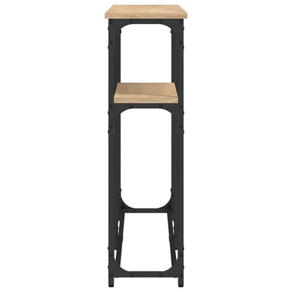 Tavolino Consolle Rovere Sonoma 145x22,5x75cm Legno Multistrato