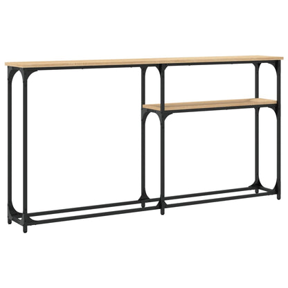 Tavolino Consolle Rovere Sonoma 145x22,5x75cm Legno Multistrato - homemem39