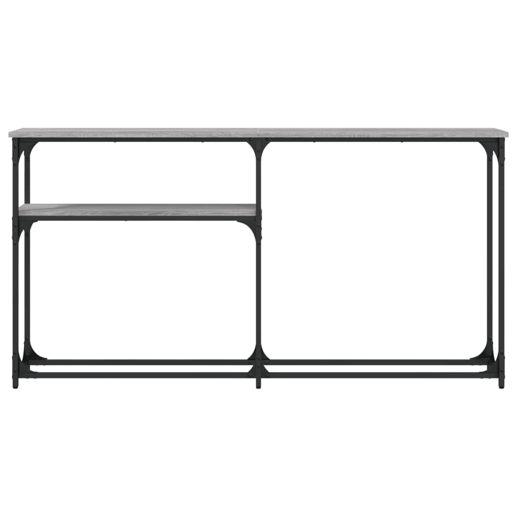 Tavolino Consolle Grigio Sonoma 145x22,5x75cm Legno Multistrato | homemem39