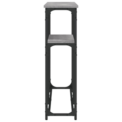 Tavolino Consolle Grigio Sonoma 145x22,5x75cm Legno Multistrato - homemem39