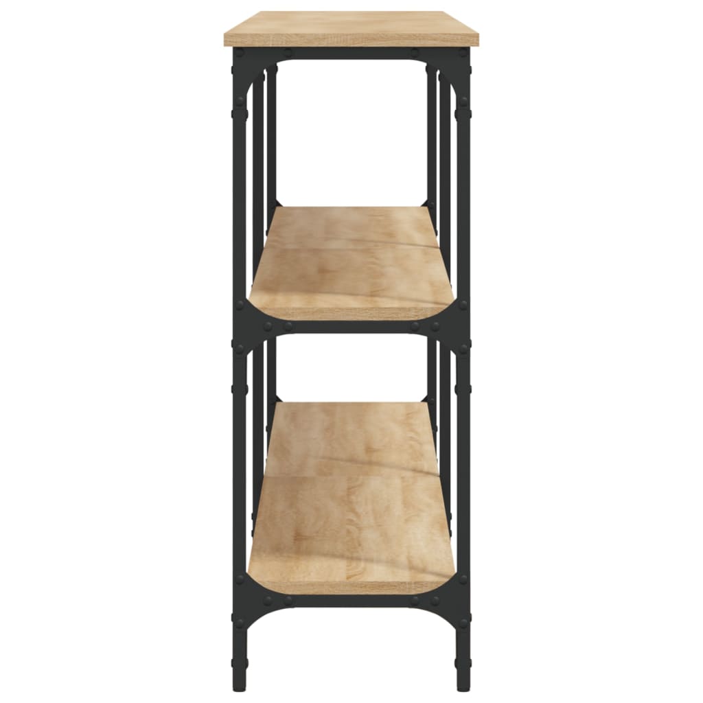 Tavolo Consolle Rovere Sonoma 200x29x75 cm Legno Agglomerato | homemem39