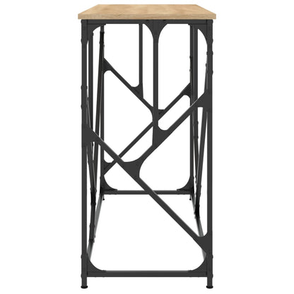 Tavolo Consolle Rovere Sonoma 100x40x80 cm in Legno Multistrato - homemem39