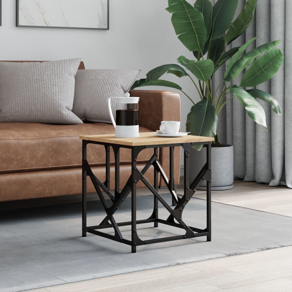 Tavolino Salotto Rovere Sonoma 45x45x47,5 cm Legno Multistrato | homemem39