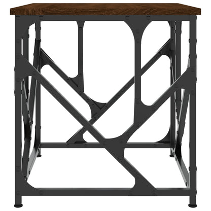 Tavolino Salotto Rovere Marrone 45x45x47,5 cm Legno Multistrato | homemem39