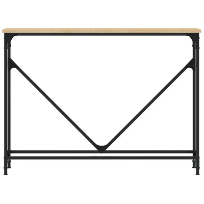 Tavolino Consolle Rovere Sonoma 102x22,5x75cm Legno Multistrato