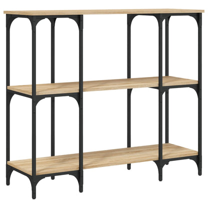 Tavolino Consolle Rovere Sonoma 102x35x90 cm Legno Multistrato | homemem39