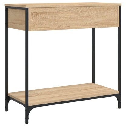 Tavolino Consolle Rovere Sonoma 75x34,5x75cm Legno Multistrato | homemem39