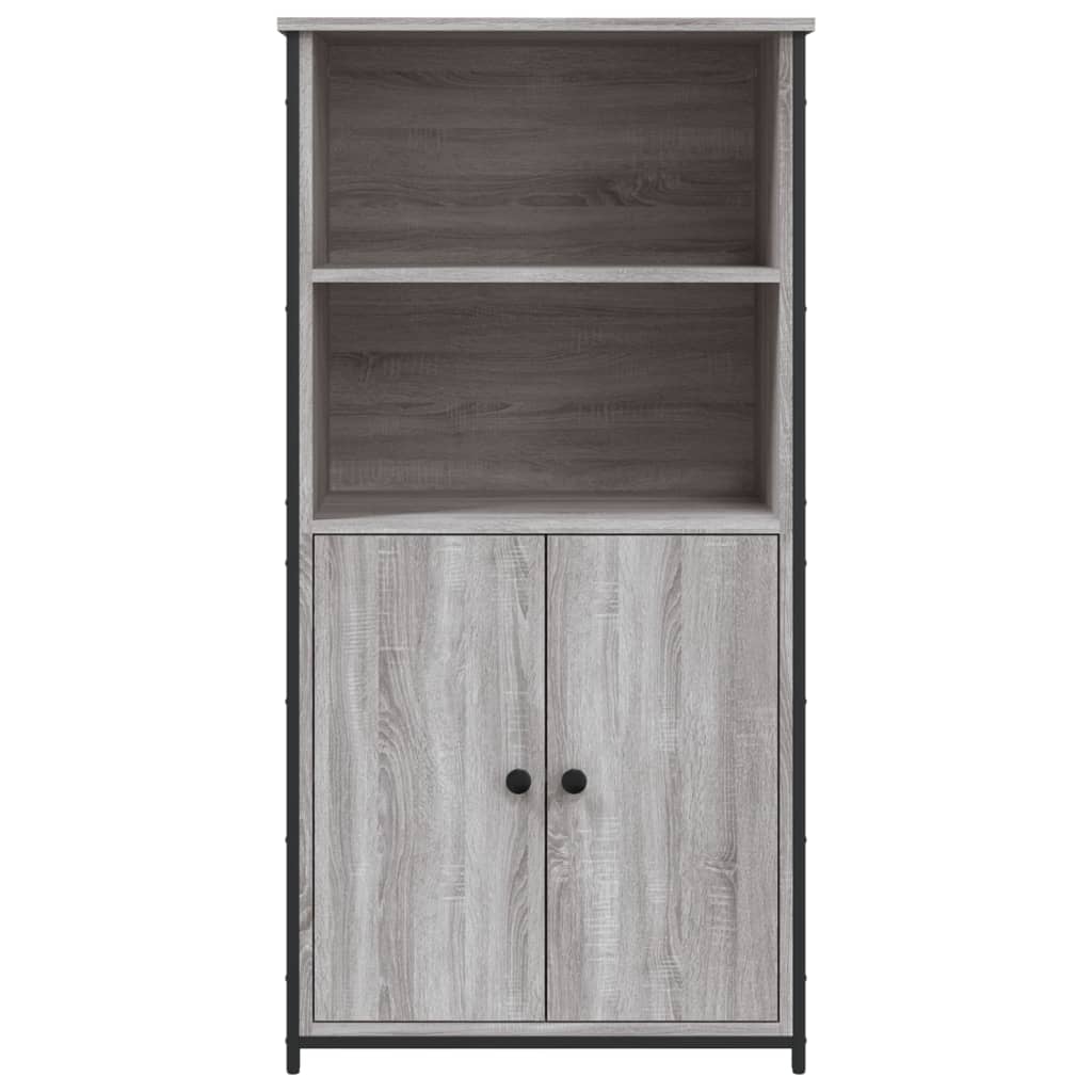 Credenza Grigio Sonoma 62x36x121,5 cm in Legno Multistrato - homemem39