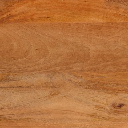 Tavolino da Salotto Marrone e Nero 100x54x40 cm Legno di Mango | homemem39