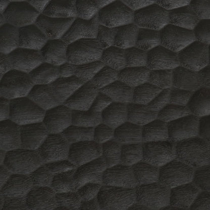 Tavolino da Salotto Nero 100x54x40cm in Legno Massello di Mango | homemem39
