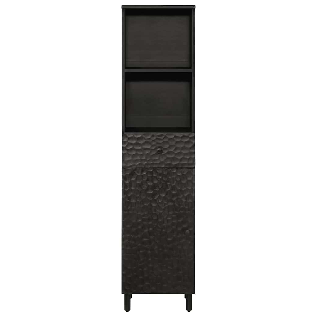 Mobile da Bagno 38x33x160 cm in Legno Massello di Mango