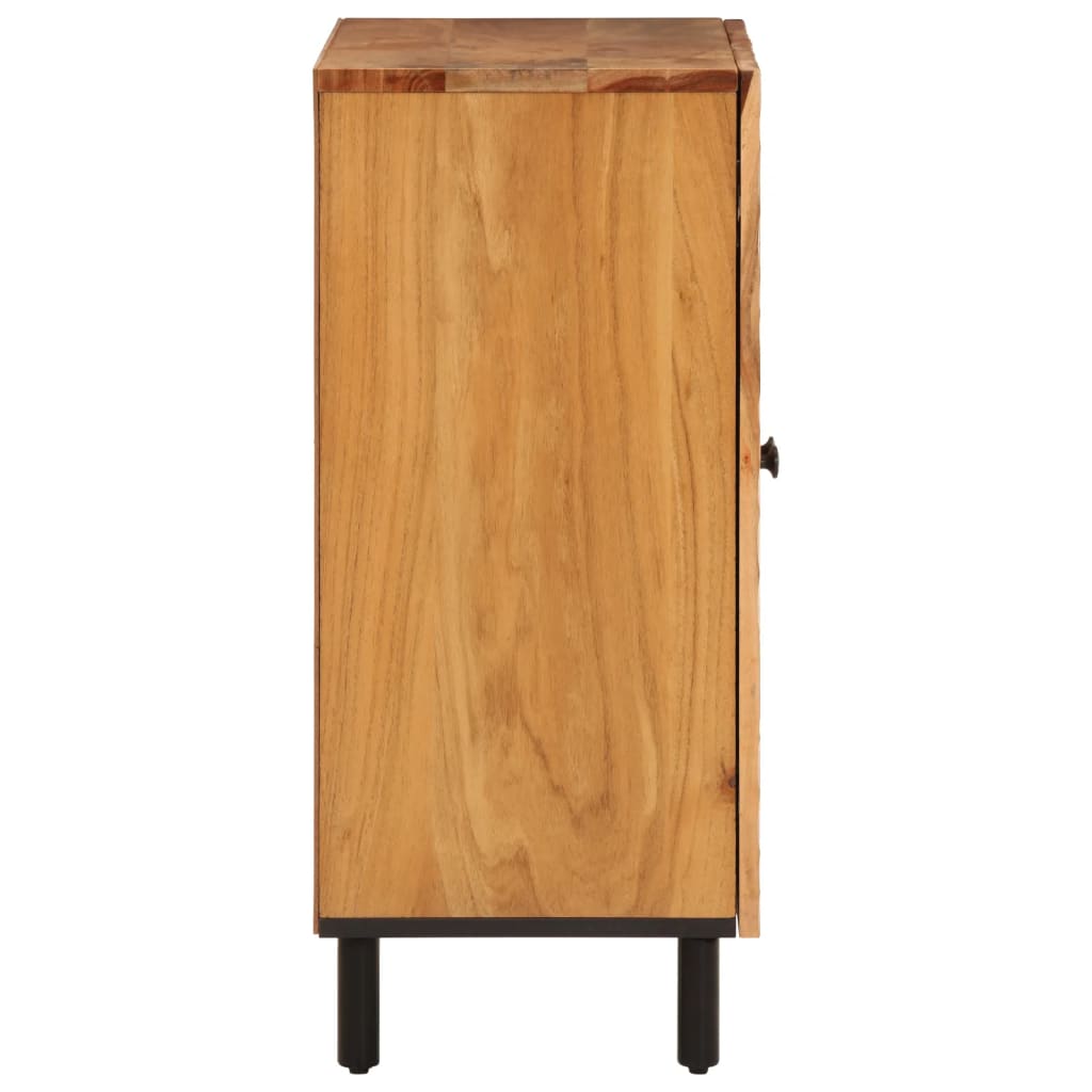 Credenza 60x33x75 cm in Legno Massello di Acacia