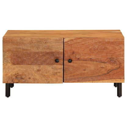 Tavolino da Salotto 80x50x40 cm Legno Massello di Acacia | homemem39