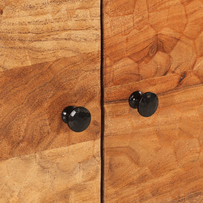 Tavolino da Salotto 80x50x40 cm Legno Massello di Acacia | homemem39