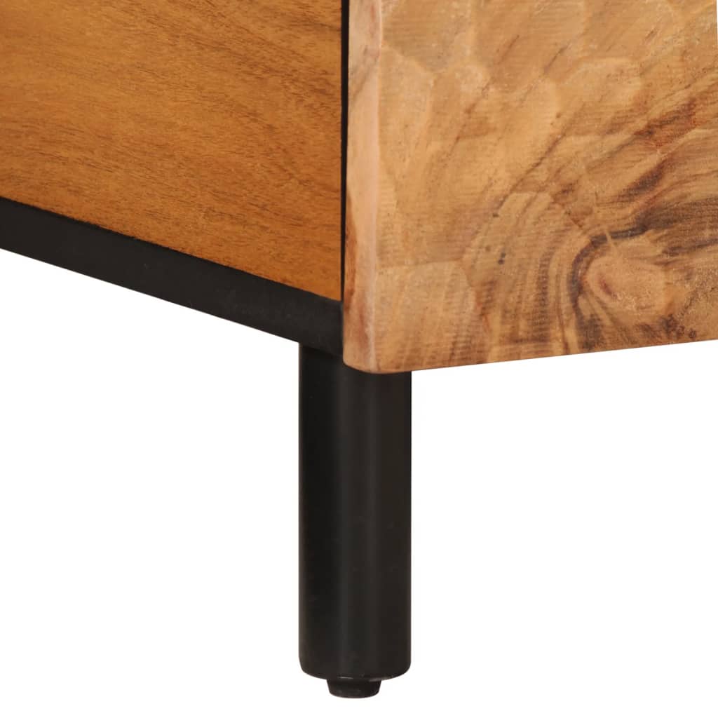 Tavolino 100x54x40 cm in Legno Massello di Acacia | homemem39