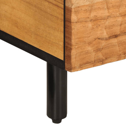 Tavolino da Salotto 80x54x40 cm in Legno Massello di Acacia | homemem39