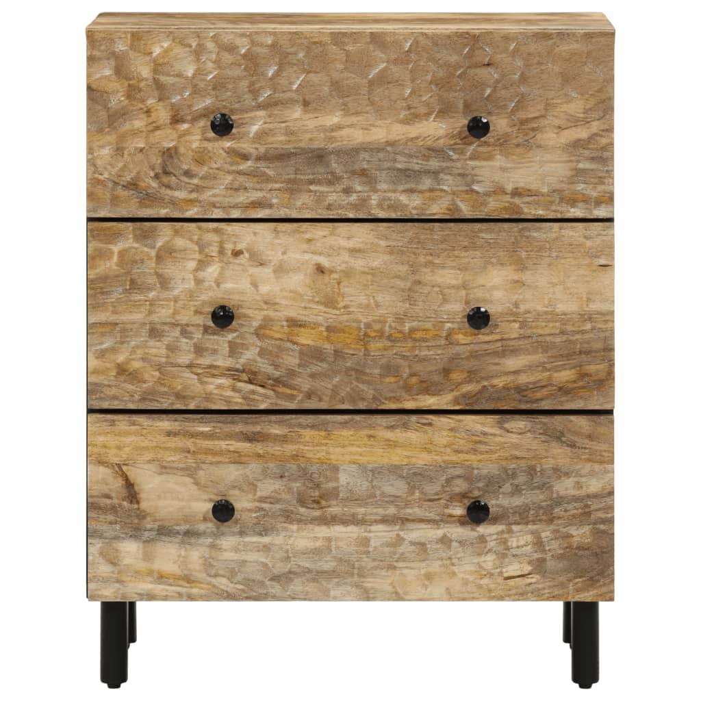 Sideboard 60x33x75 cm in Solid Mango Wood