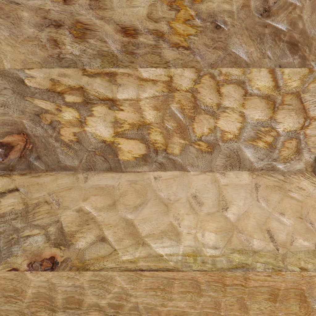 Tavolino da Salotto 80x50x40 cm Legno Massello di Mango | homemem39