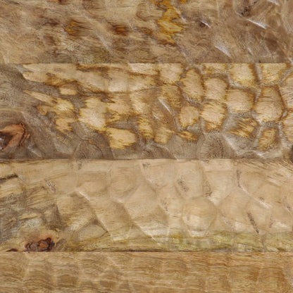 Tavolino da Salotto 80x50x40 cm Legno Massello di Mango | homemem39