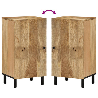 Credenza 40x33x75 cm in Legno Massello di Mango