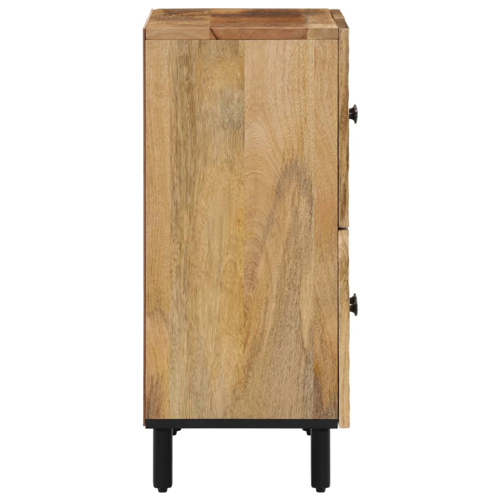 Credenza 60x33x75 cm in Legno Massello di Mango