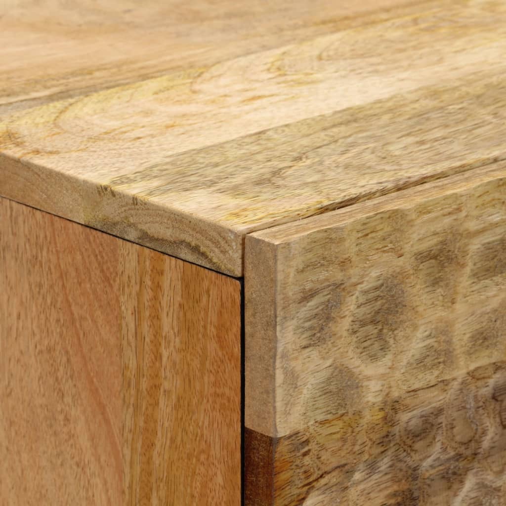 Credenza 40x33x110 cm in Legno Massello di Mango