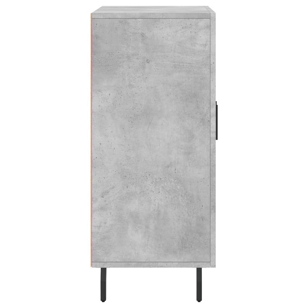 Credenza Grigio Cemento 90x34x80 cm in Legno Multistrato | homemem39