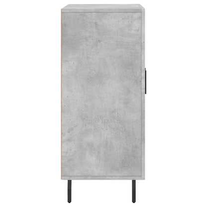 Credenza Grigio Cemento 90x34x80 cm in Legno Multistrato | homemem39