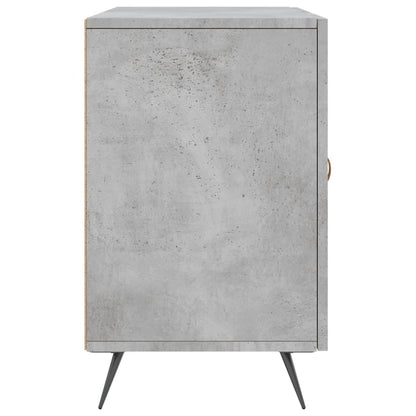 Credenza Grigio Cemento 100x36x60 cm in Legno Multistrato