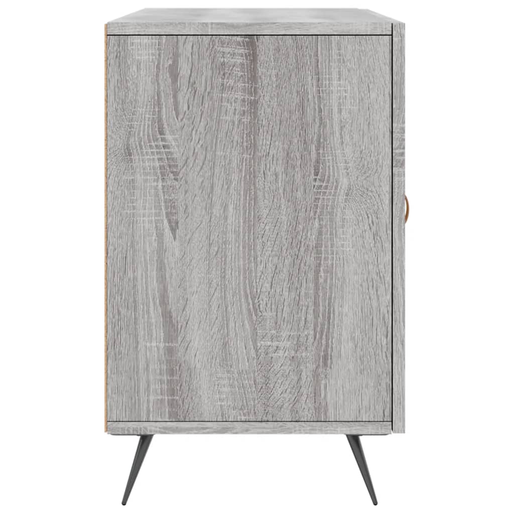 Credenza Grigio Sonoma 100x36x60 cm in Legno Multistrato