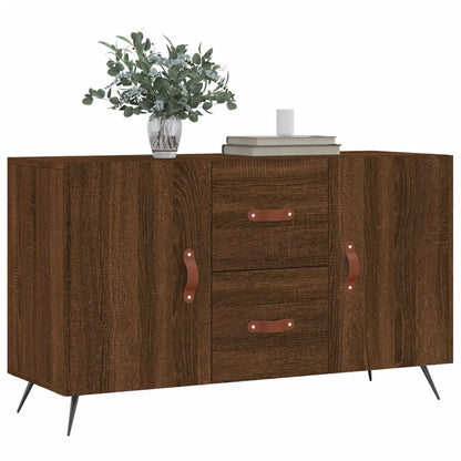 Credenza Rovere Marrone 100x36x60 cm in Legno Multistrato - homemem39