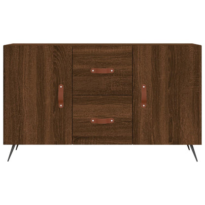 Credenza Rovere Marrone 100x36x60 cm in Legno Multistrato - homemem39