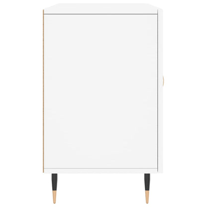 Credenza Bianca 100x36x60 cm in Legno Multistrato - homemem39