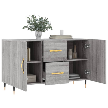 Credenza Grigio Sonoma 100x36x60 cm in Legno Multistrato