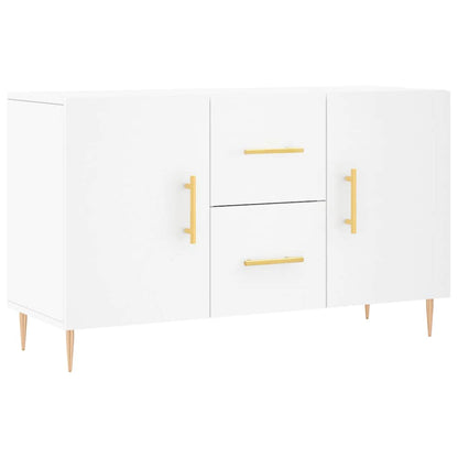 Credenza Bianca 100x36x60 cm in Legno Multistrato